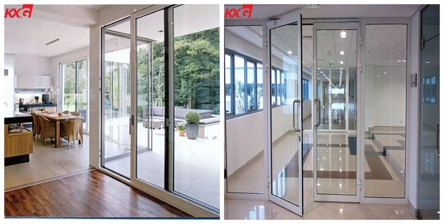 clear glass door factory supplier