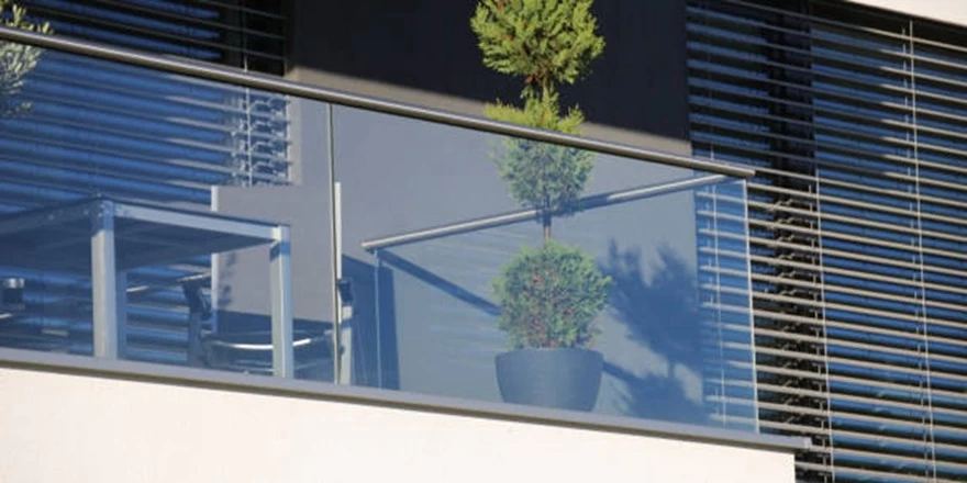 glass railing balcony glass balustrade guardrail