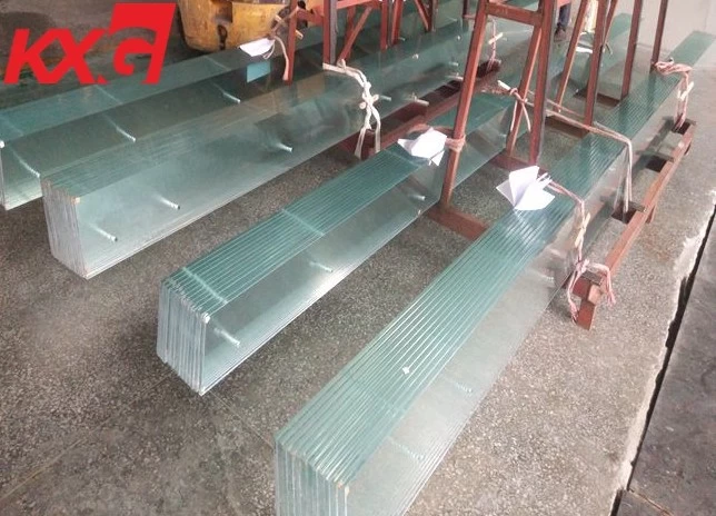 Low iron glass use in curtain wall