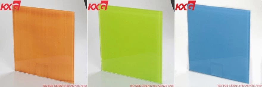 10mm silkscreen printed glass