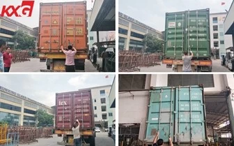 Exporting to Australia 12mm toughened glass and 12mm curved toughened glass loading containers