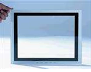 Anti-glare glass features