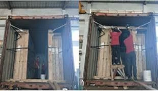KXG exported crystal blue float glass to Ethiopia