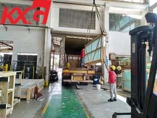 Exporting to Dubai 10+10 ultra clear tempered laminated glass