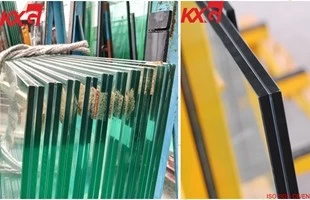 How is laminated glass made?