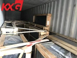 KXG envía 3 contenedores de vidrio aislante a Camboya