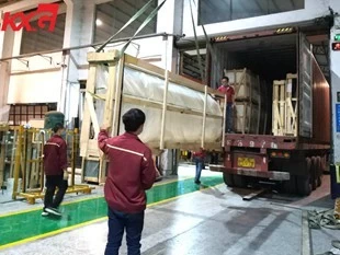KXG mengeksport kaca terbaja dan kaca lenturan panas ke Malaysia