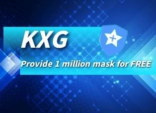 KXG proporciona 1 millón de máscaras gratis