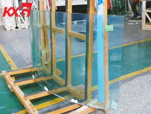 KXG bagong produkto - SGP film triple curved tempered laminated safety glass