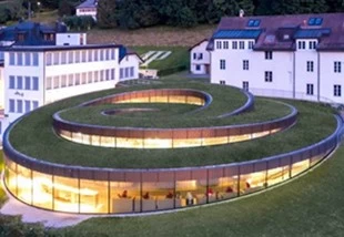 Spiral-shaped Watch Museum--Musée Atelier Audemars Piguet