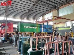 KXG exports tempered laminated insulated glass to Malaysia