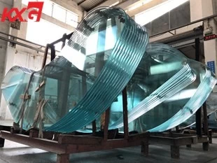 KXG new product--Irregularly shaped round edge tempered glass