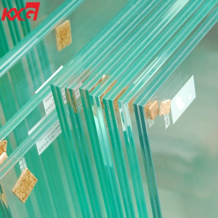China 13.52 clear laminated tempered glass, 6+1.52 PVB+6 laminated tempered glass, 664 safety laminated tempered building glass factory manufacturer