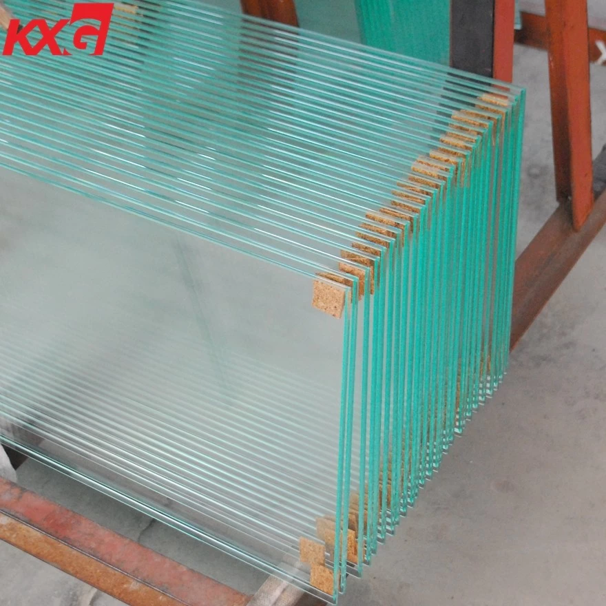 6mm iron extra tempered toughened glass factory in china