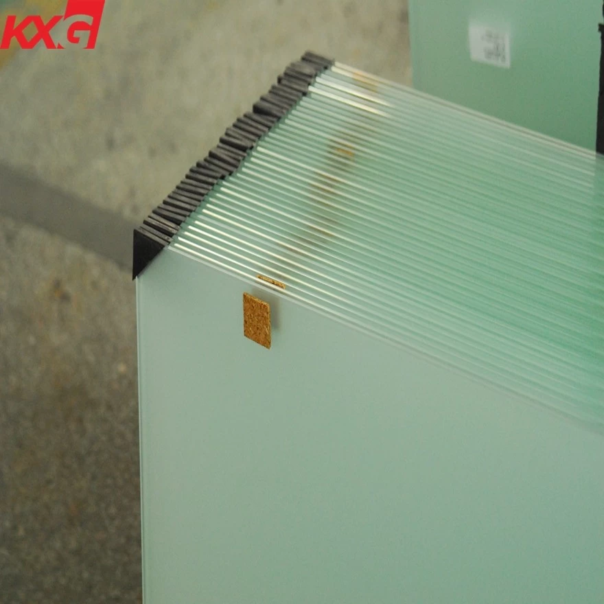 China China Excellent 6mm Acid Etched safety tempered glass, Good quality 6mm frosted tempered safety glass, 1/4 inch frosted toughened glass factory manufacturer