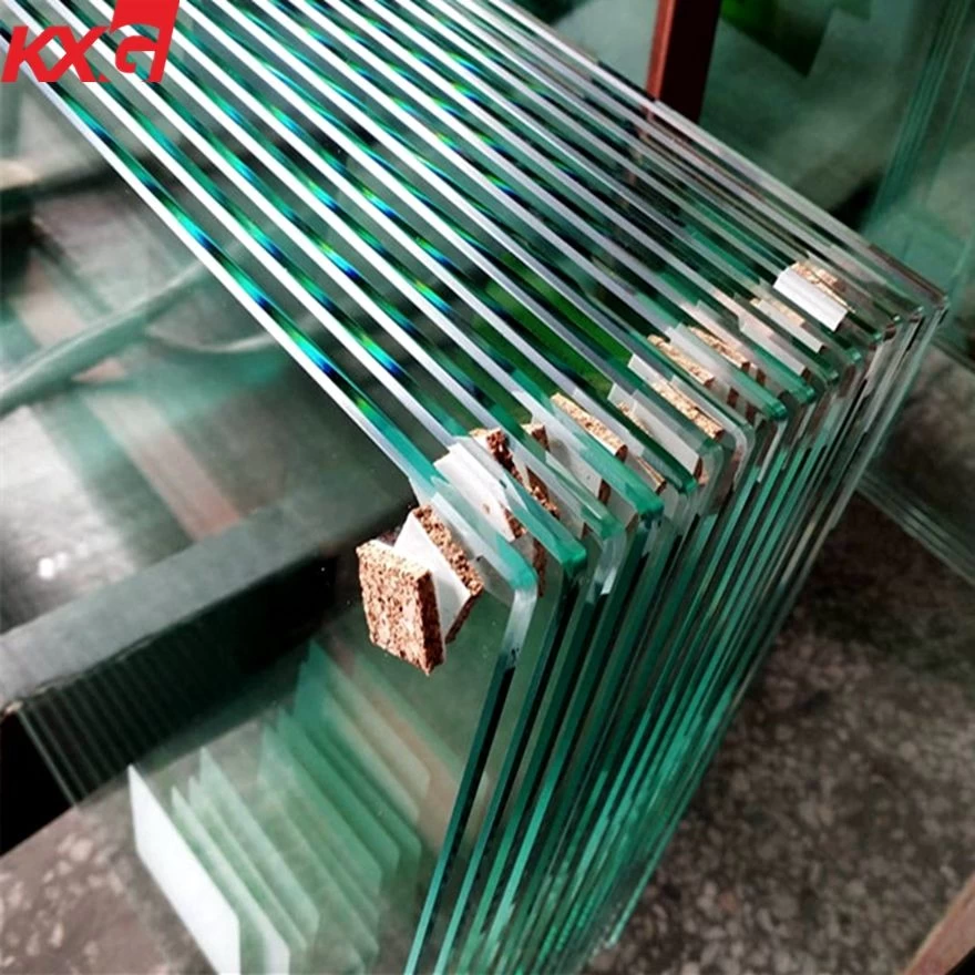 China Kunxing 6mm clear tempered glass, door windows safety glass, China safety building glass factory manufacturer