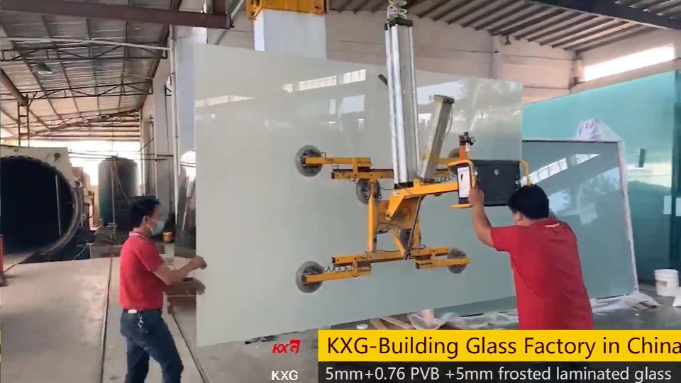 KXG - กระจกลามิเนตฝ้า