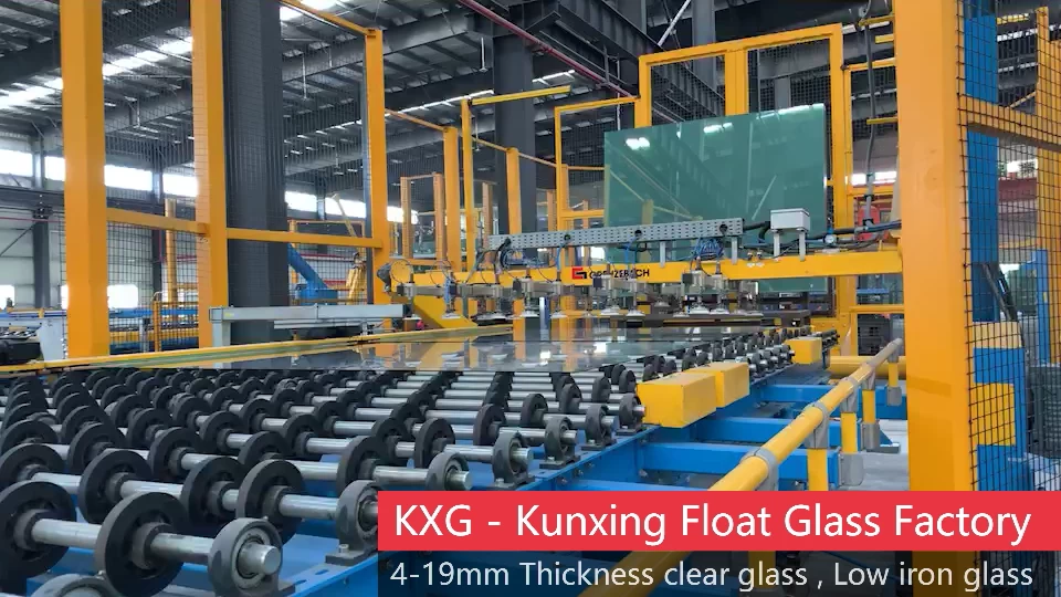 KXG - Kunxing 5mm - 19mm Fábrica de vidrio flotado
