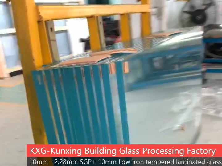 KXG - 22.28mm SGP تشقق الزجاج الرقائقي