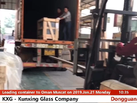 Loading container to Oman Muscat - KXG