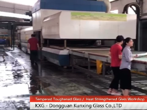 Tempered glass Heat strengthened glass workshop