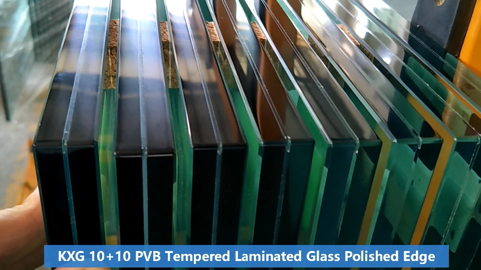KXG 21.52 mm PVB Tempered Laminated Glass