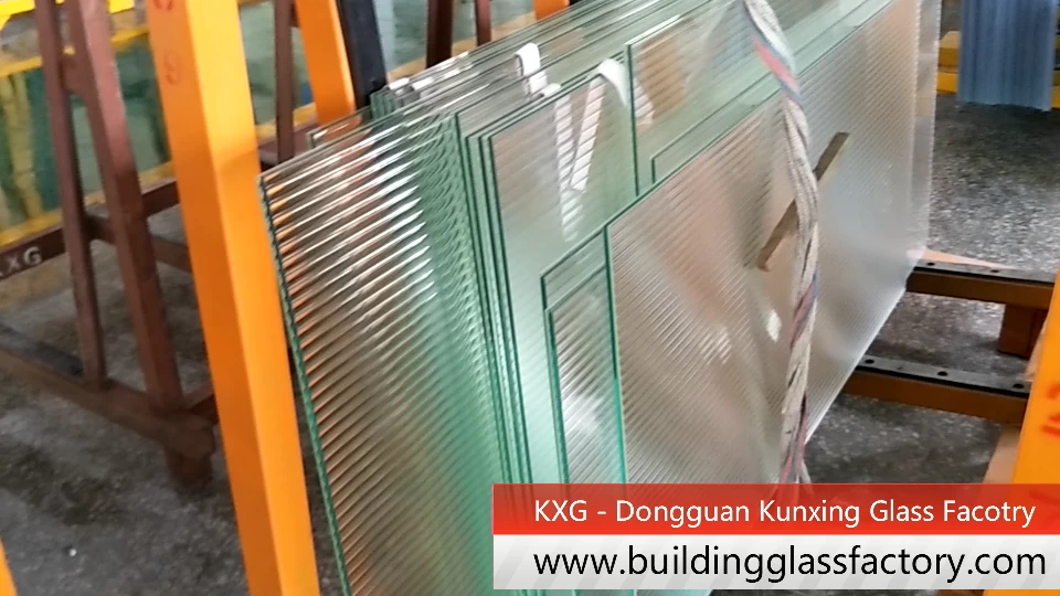 KXG KXG ultra clear MORU glass tempered for laminated glass partitions