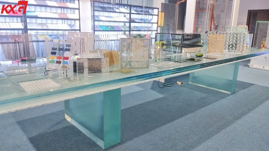 19mm extra clear SGP laminated glass