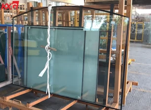 insulated tempered glass.