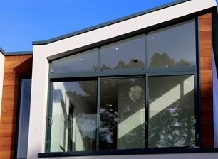 Irregular shape insulated window glass