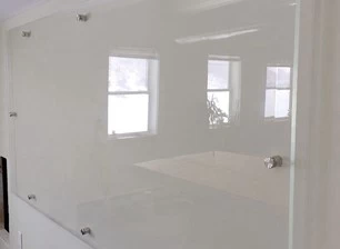 Whiteboard Silkscreen In kính