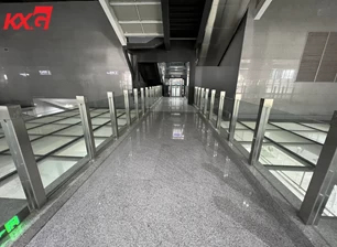 laminated glass guardrail