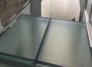 Anti-slip Glass Floor
