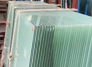 Frosted film laminated glass