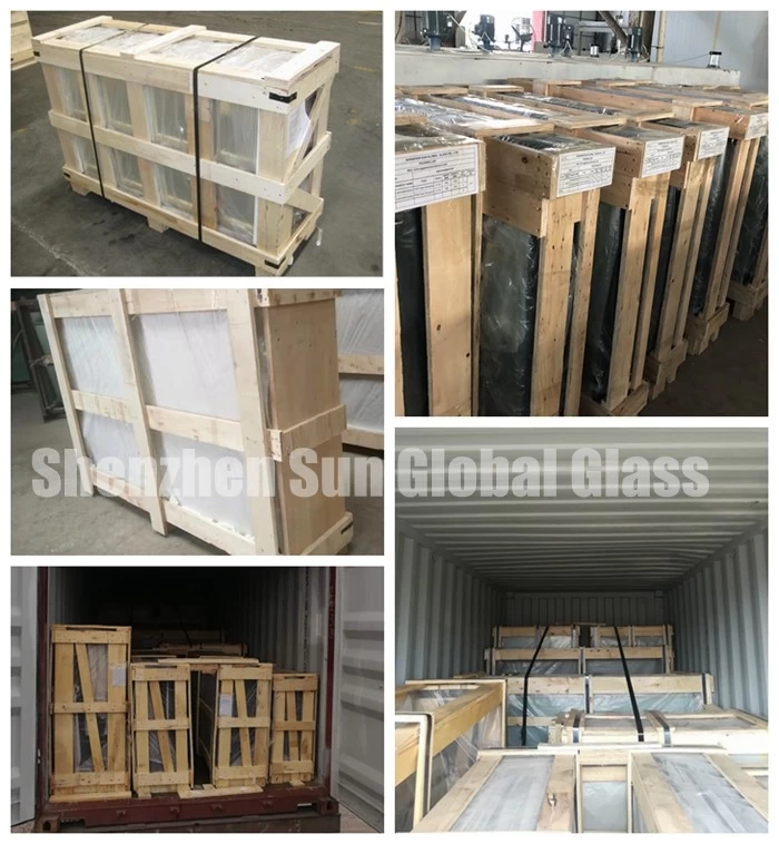 gradient tempered laminated glass factory, safety packaging