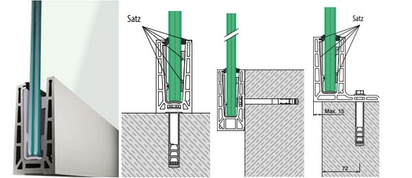 stainless steel cable railing systems, ss 304 316 tension wire