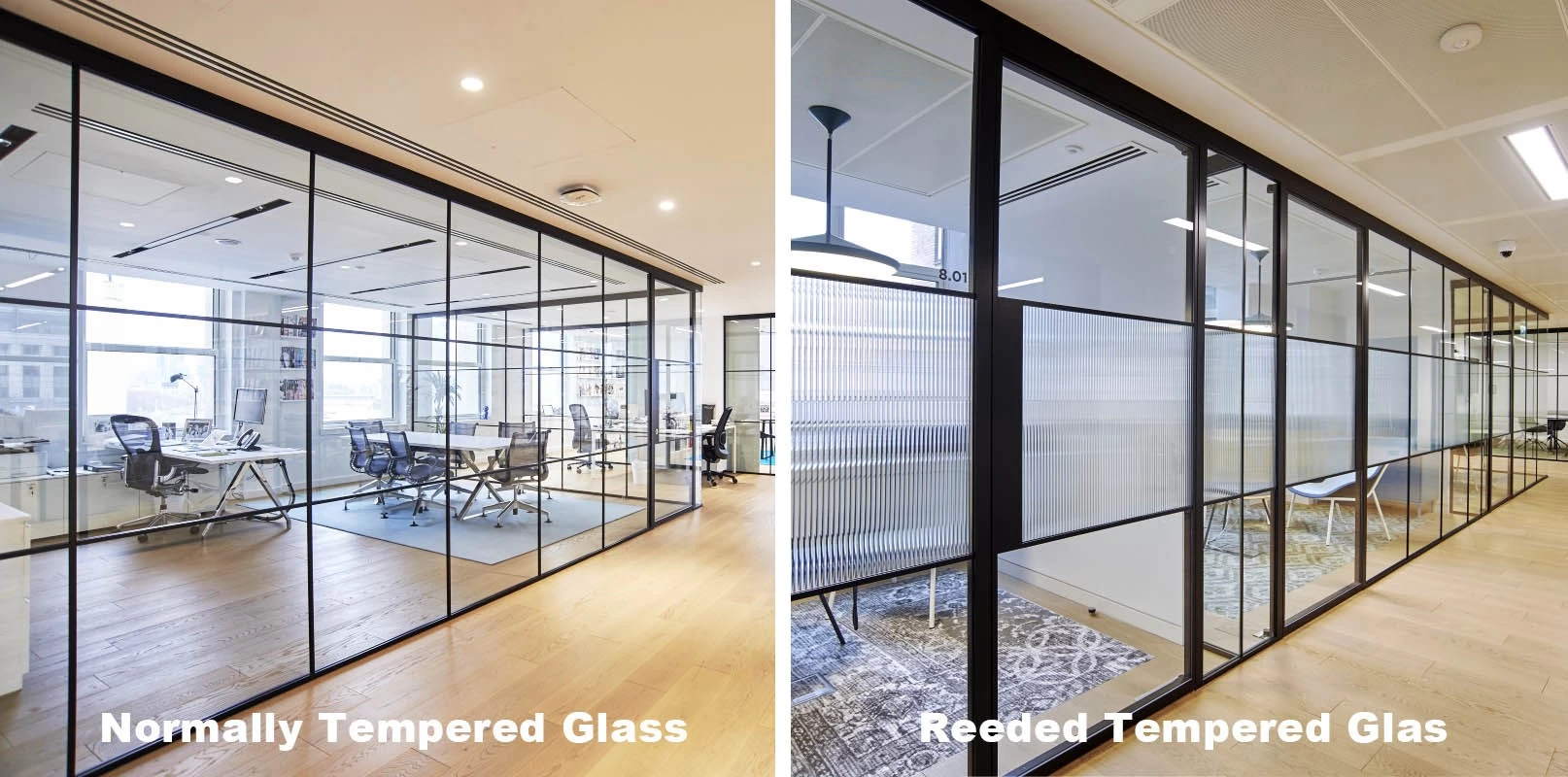 fluted glass partition Archives