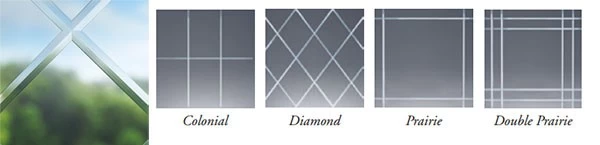 V groove glass patterns and supplier