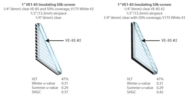 silkscreen insulated glass