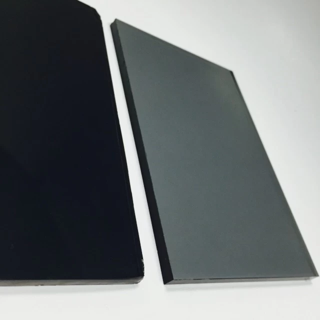 6mm dark & light grey tinted float glass