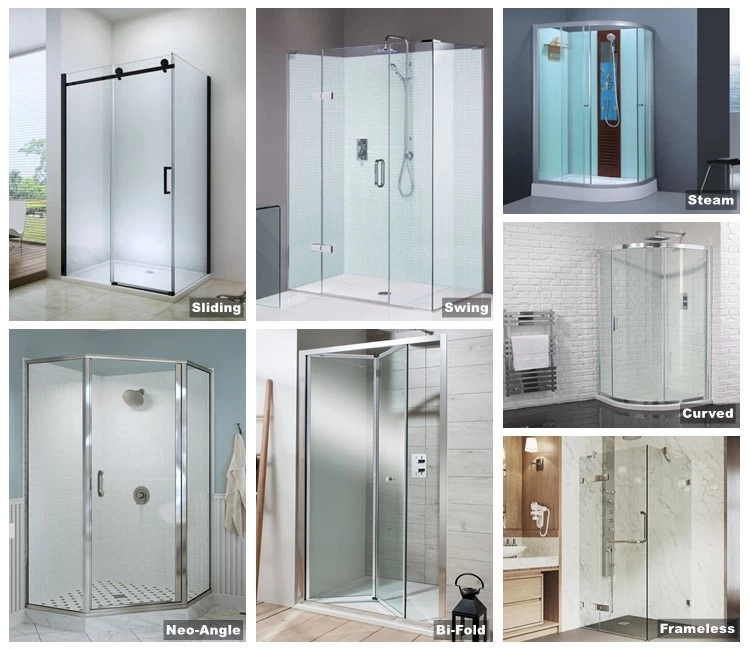 SZG 11 Styles of Shower Doors and Glass Options