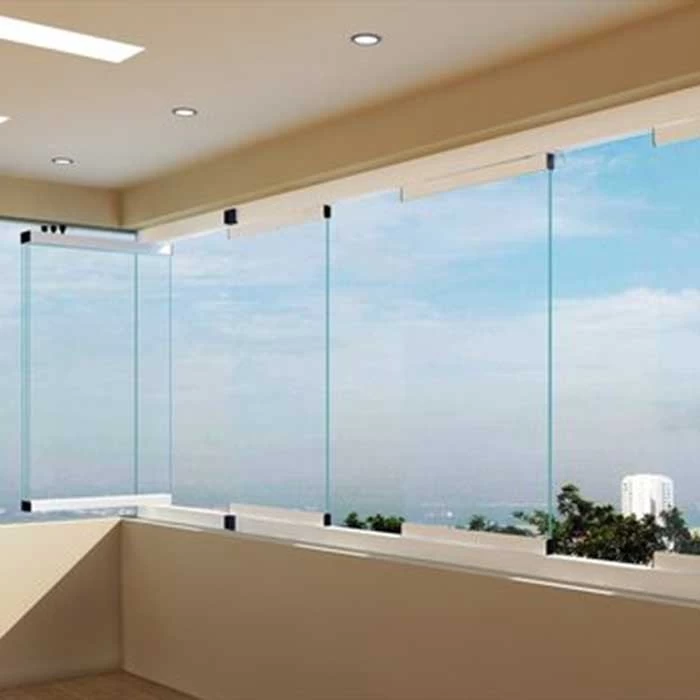 SZG frameless sliding folding window