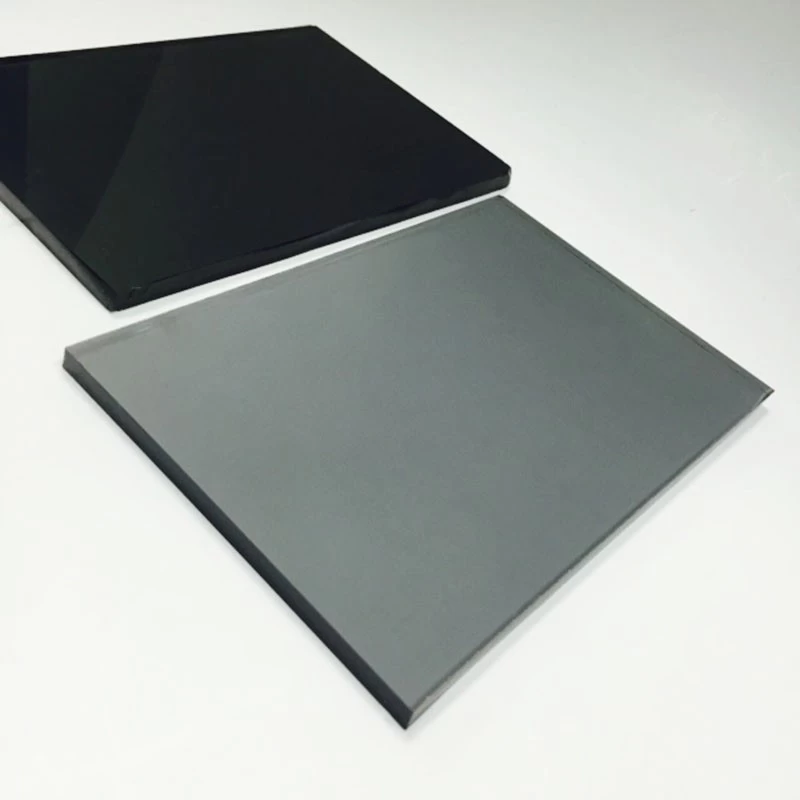 dark grey and euro grey float glass