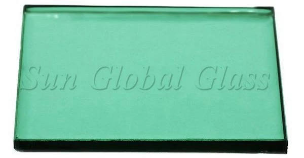 6mm dark green float glass prices
