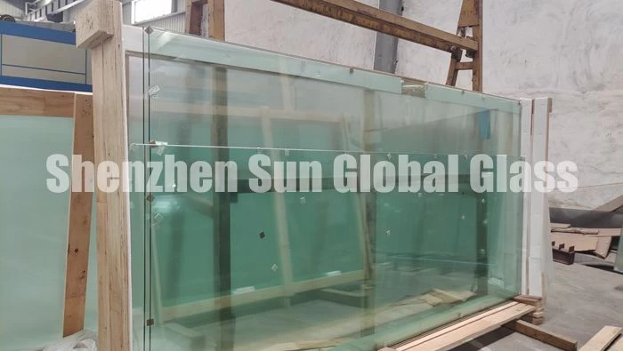 19mm toughened glass, 19mm heat soaked test glass, 19mm clear toughened glass oversize, China glass factory, 19mm VSG HS glass, oversize glass