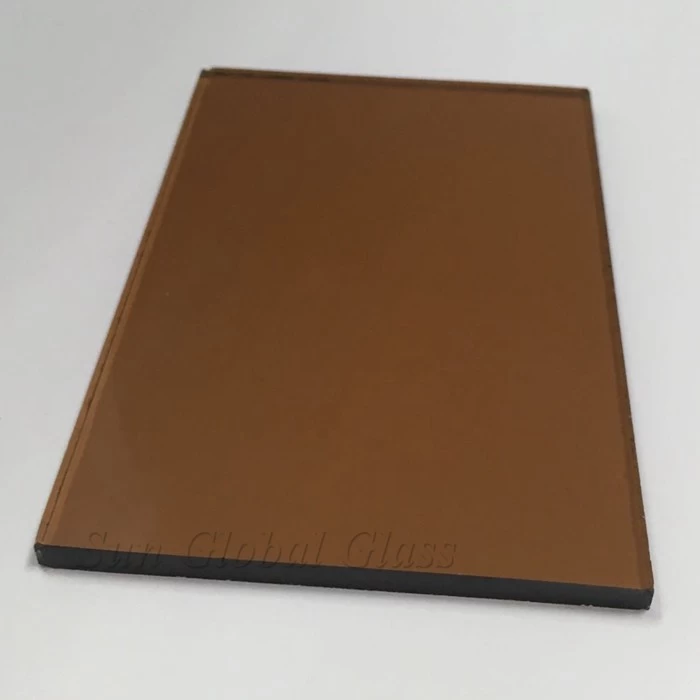 5mm float bronze glass, bronze tinted float glass 5mm, 5mm golden bronze glass, brown float glass 5mm 