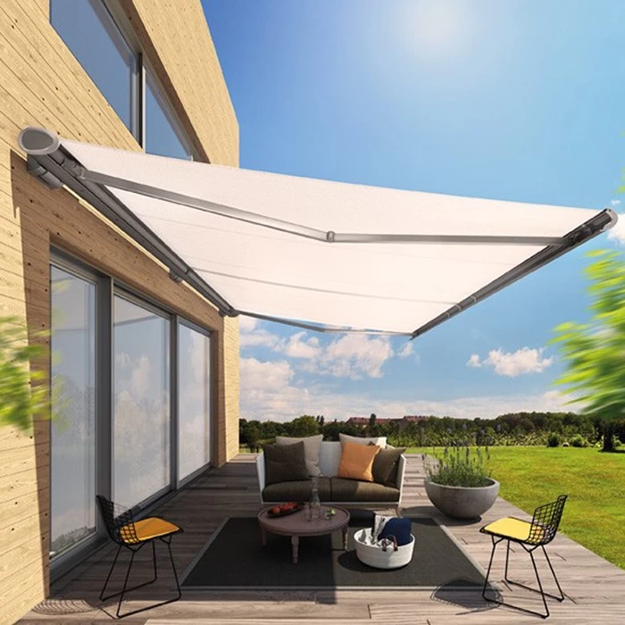 SZG motorized retractable cassette awning