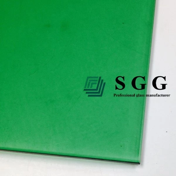 8mm dark green tempered glass