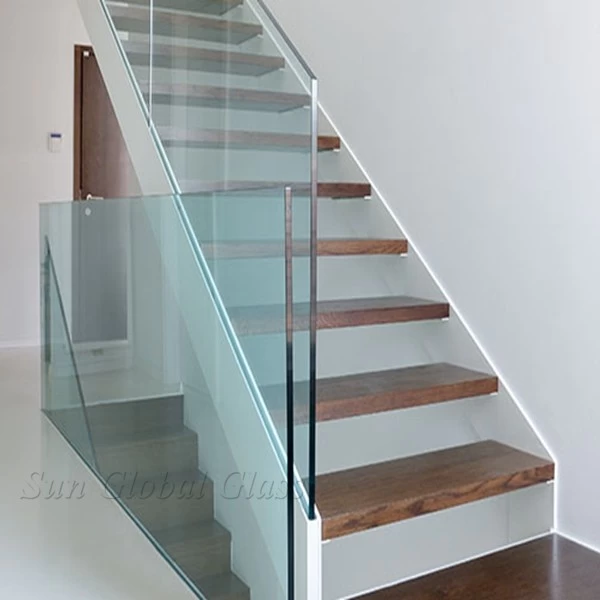 China Manufacturer 15MM Clear Toughened Glass frameless glass railing,15mm  clear tempered glass topless glass balustrades China factory,15mm safety  frameless toughened glass panel wholeseale price in China