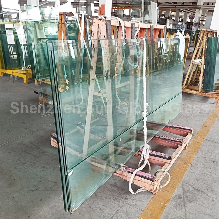 SZG frameless bi-folding glass door